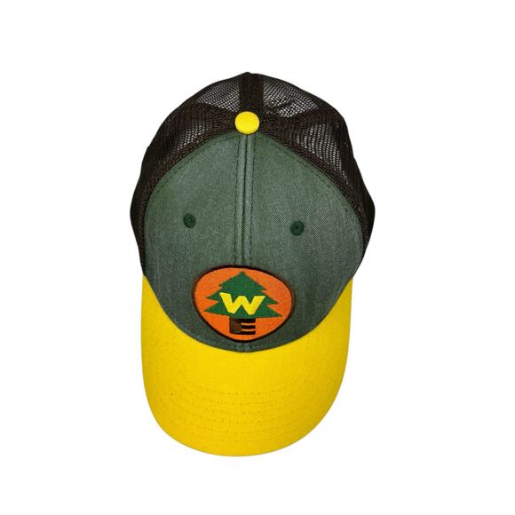 DISNEY Wilderness Explorer Up Mesh SnapBack Hat One Sz Adult Green Yellow Brown - Picture 5 of 7